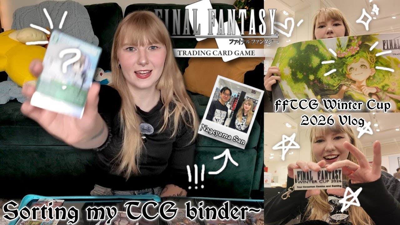 Final Fantasy TCG Winter Cup 2026 Vlog + some channel updates~