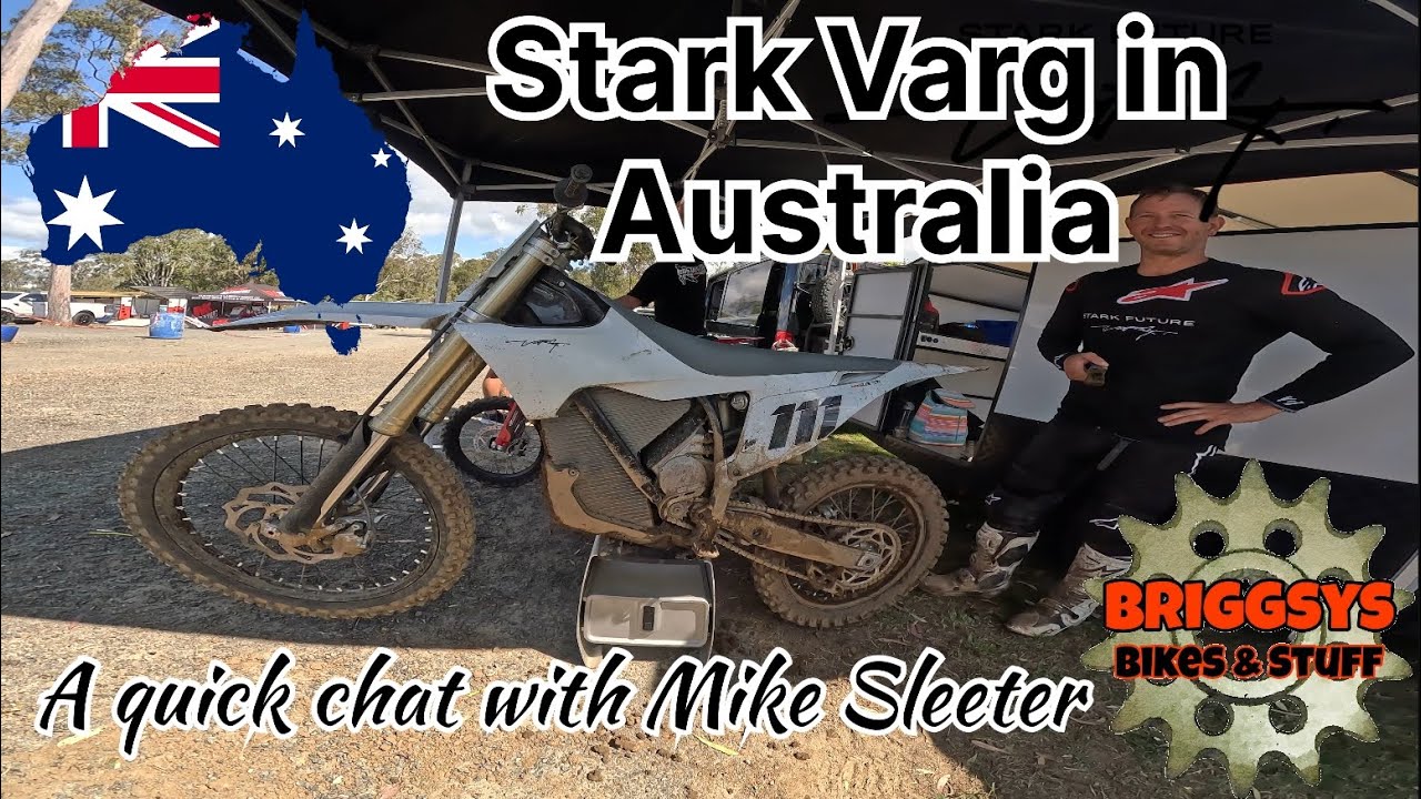 Stark Varg in Australia 🇦🇺 | A brief chat with Mike Sleeter