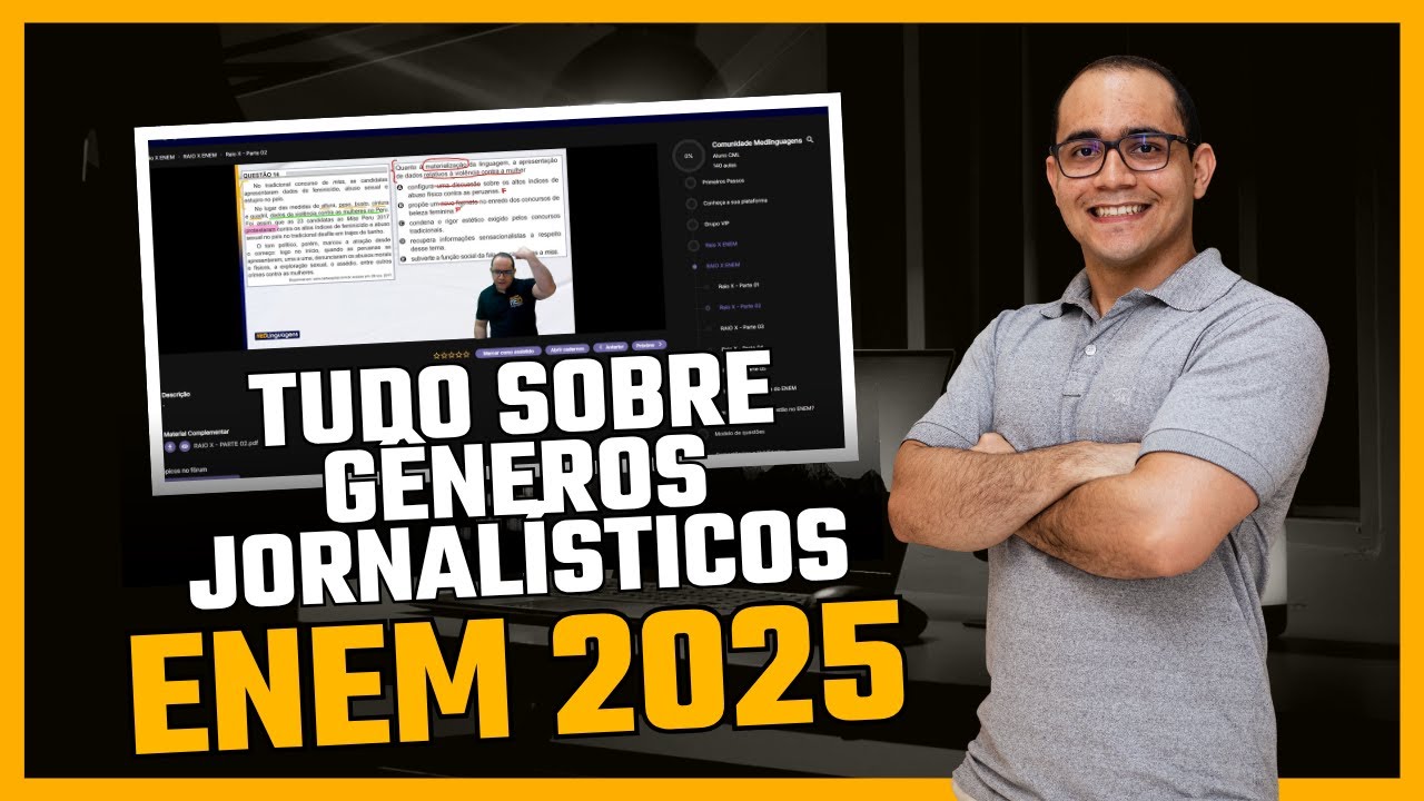 TUDO SOBRE GÊNEROS JORNALÍSTICOS | LINGUAGENS ENEM