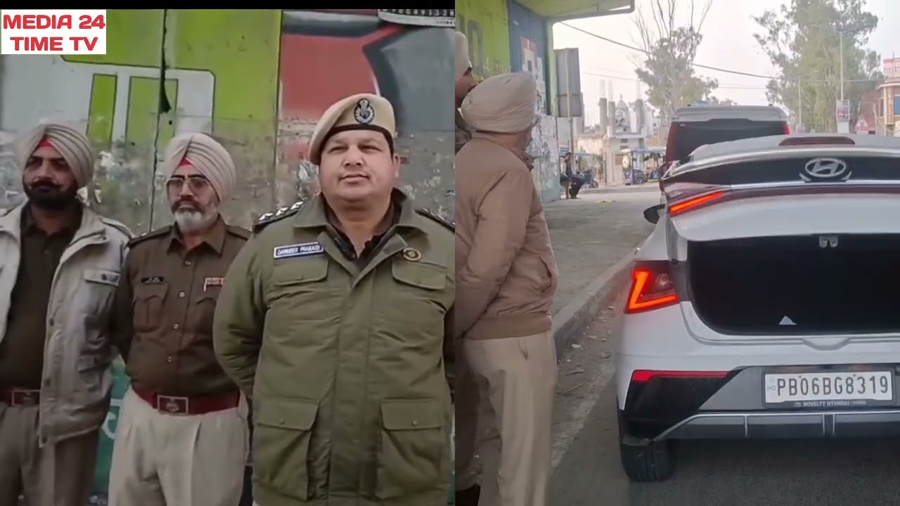 ਗੁਰਦਾਸਪੁਰ ਪੁਲਿਸ ਵੱਲੋਂ ਅੱਜ ਗੁਰਦਾਸਪੁਰ  ਐਸ ਐਚ ਊ  ਸਿਟੀ ਦਵਿੰਦਰ ਪ੍ਰਕਾਸ਼ ਵਲੋ ਵਾਹਨਾ ਦੀ ਚੈਕਿੰਗ ਕੀਤੀ