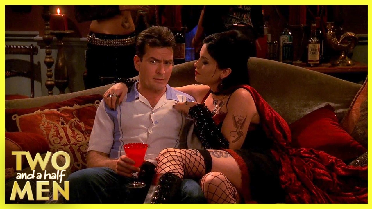 Charlie Gets What He Asks for With His Satanic Girlfriend | Two and a Half Men