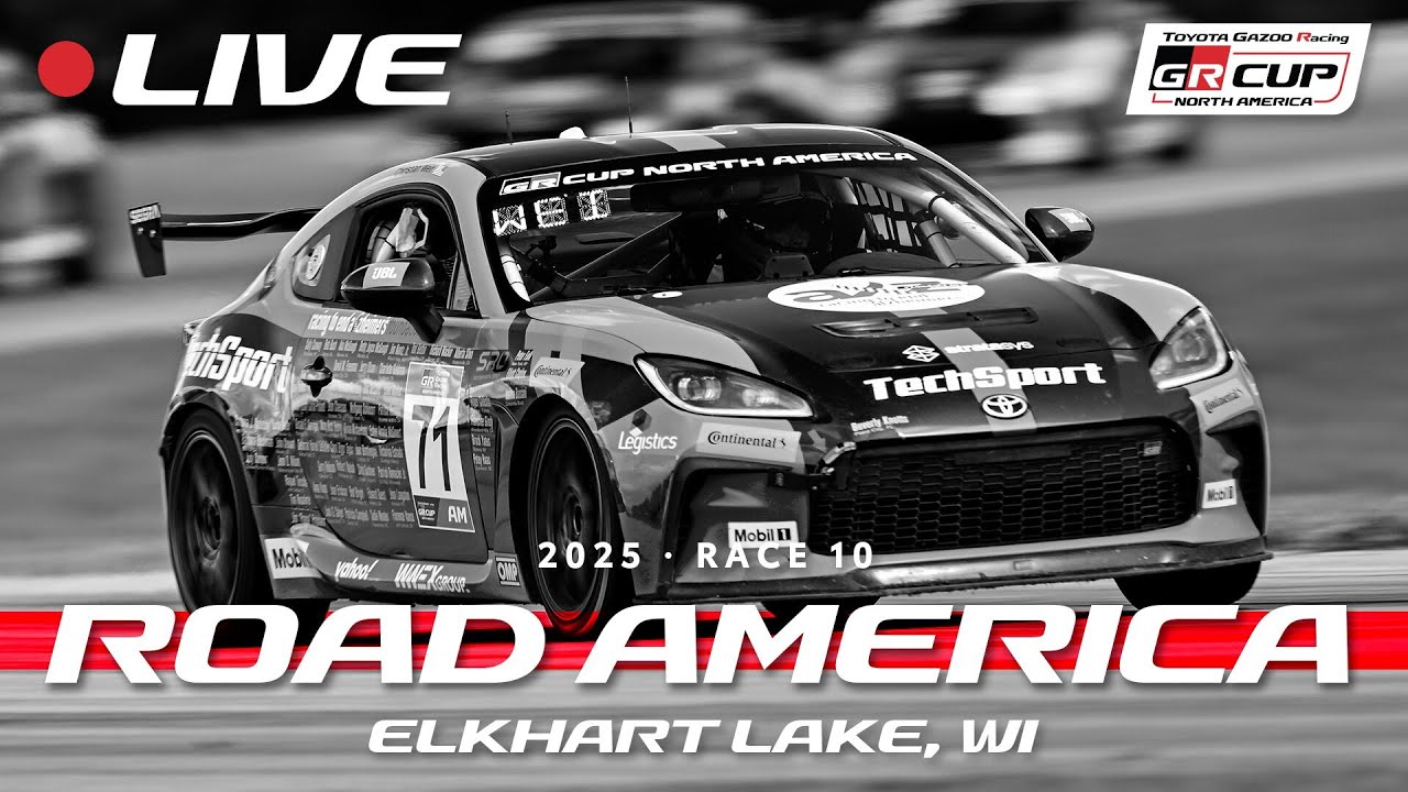 LIVE | Race 2 | Road America | Toyota Gazoo Racing North America GR Cup 2025