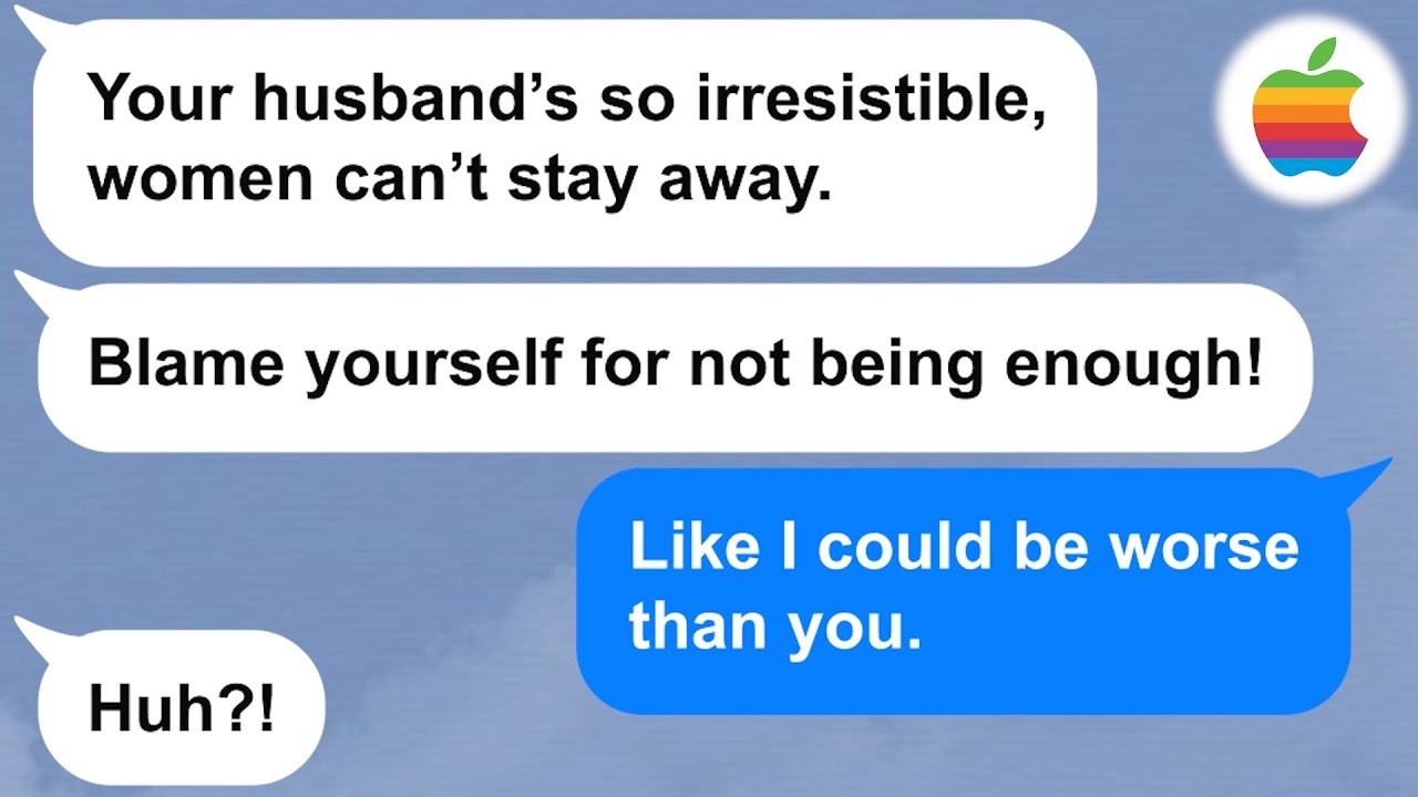 【Apple】My MIL has a problem with my dad having female friends, but her son and husband... LOL!!!