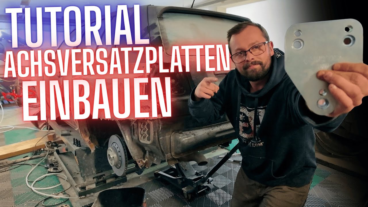 ACHSVERSATZPLATTEN EINBAUEN TUTORIAL / ANLEITUNG