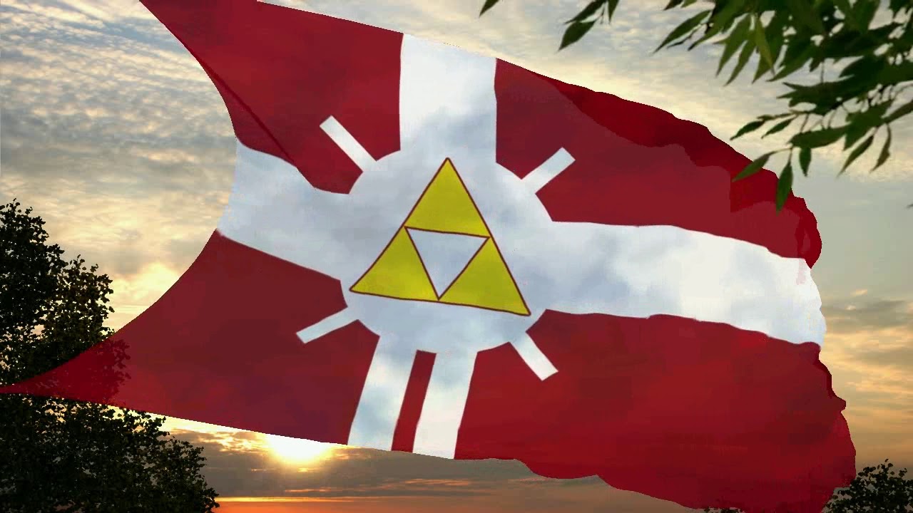 Flag and anthem of Hyrule