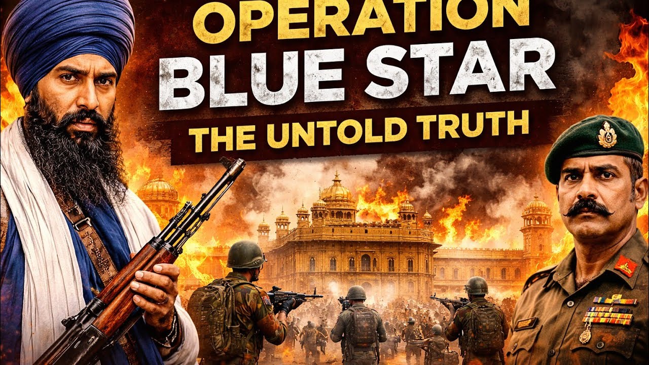 Operation Blue Star 1984 | Golden Temple Military Operation Full Documentary | Inside Story