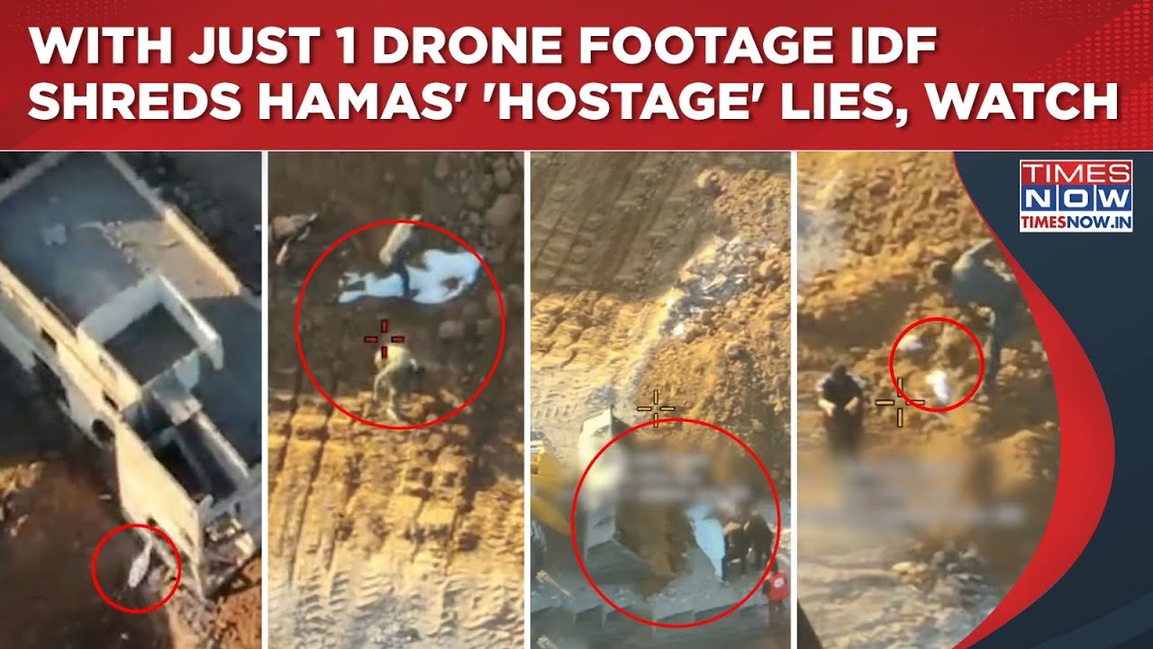 IDF Drone Catches Hamas Staging Hostage Recovery| Gaza Terrorists Were Fooling World All This While?