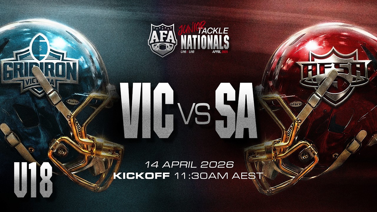 VIC vs SA U18 Junior Tackle Nationals