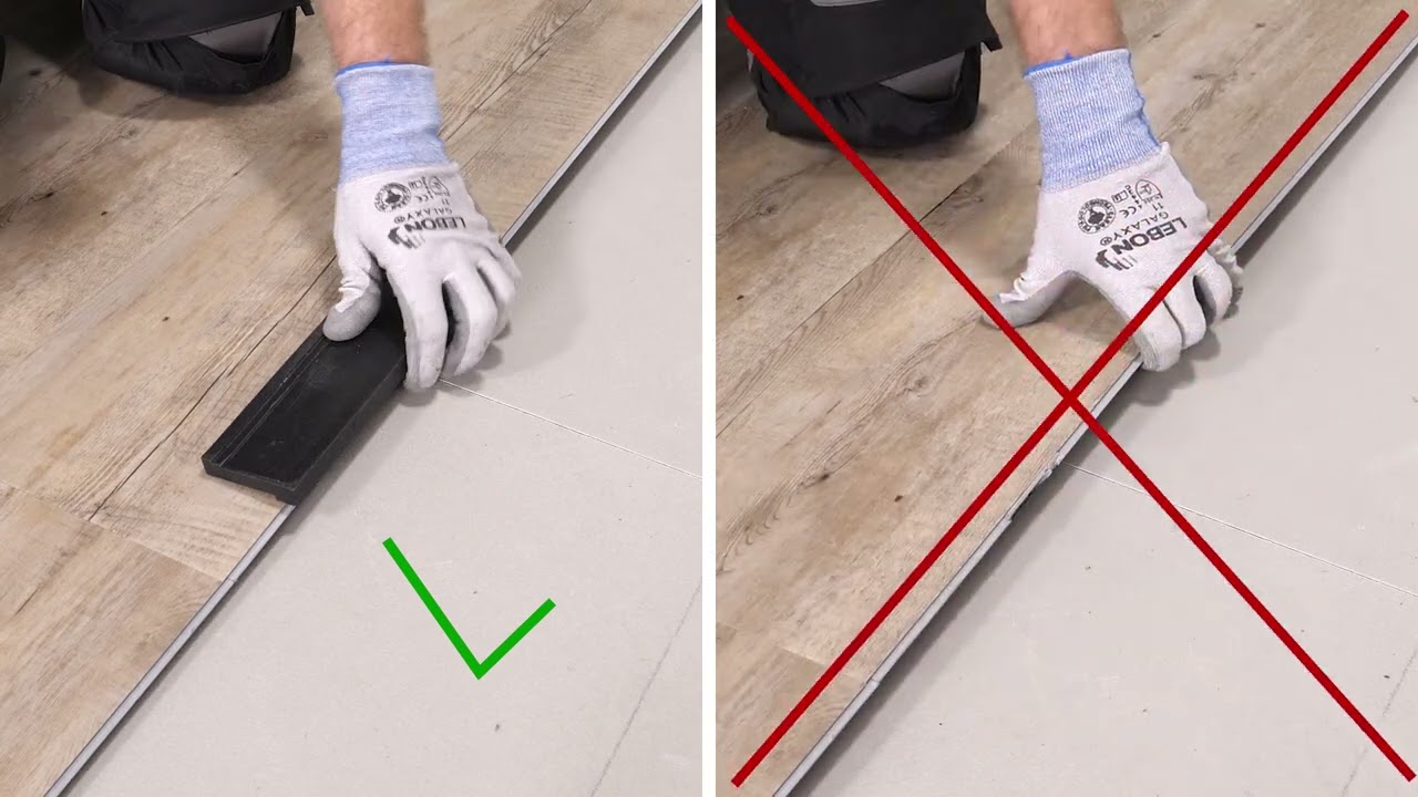 VIRTUO 30 & 55 RIGID ACOUSTIC - Dalles et lames vinyles rigides- Tuto de pose