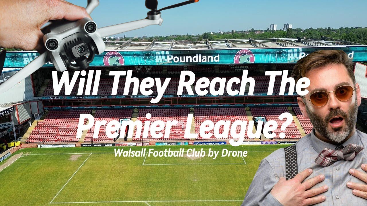 Will They Reach The Premier League?  #drone #dji #gopro #walsallfc
