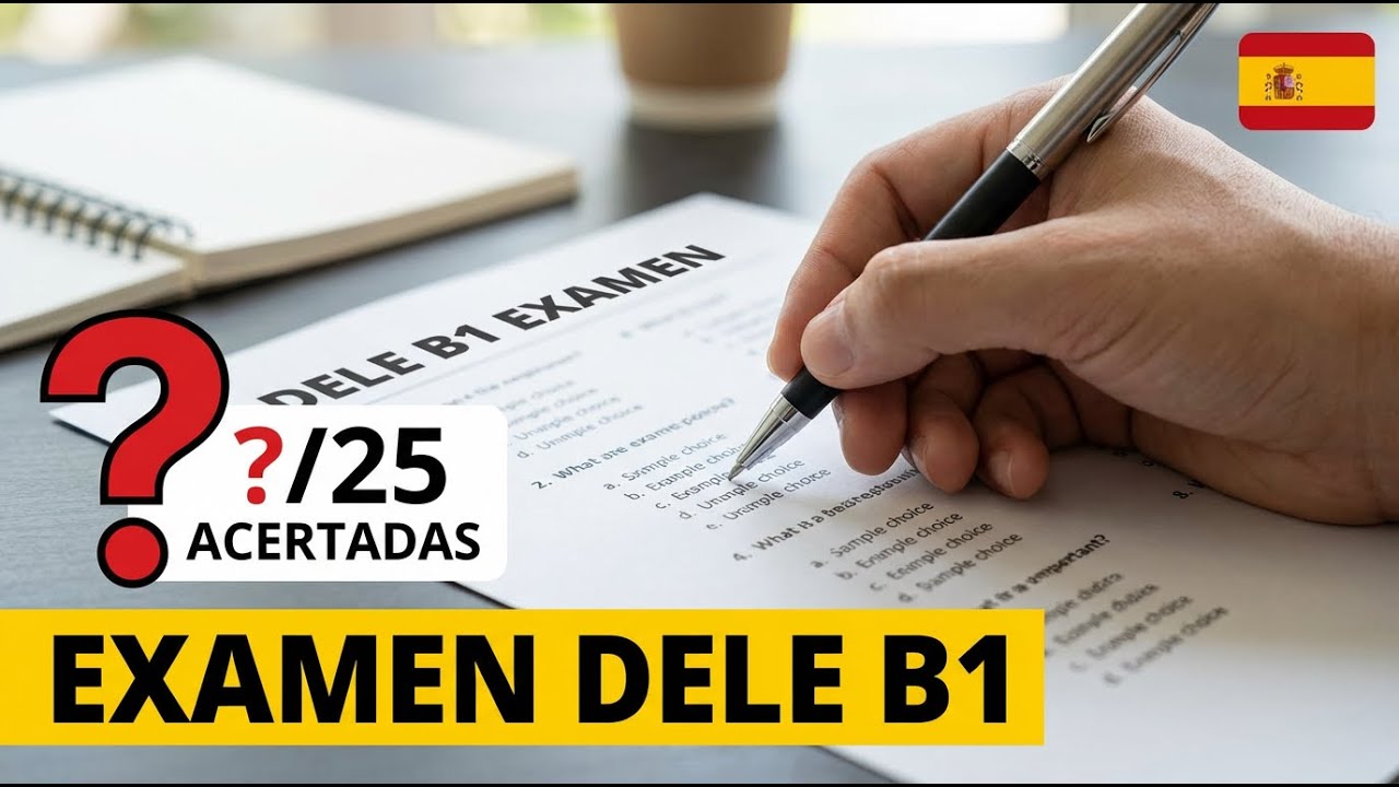 EXAMEN DELE B1 ¿Cuántas respuestas acertarás en esta actividad?