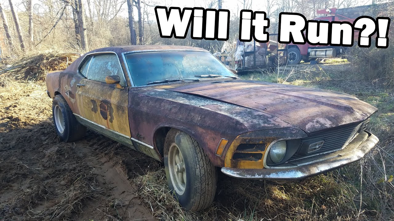 FIRST START in 40 YEARS! | 1970 Mustang Mach 1 Restoration Ep. 8