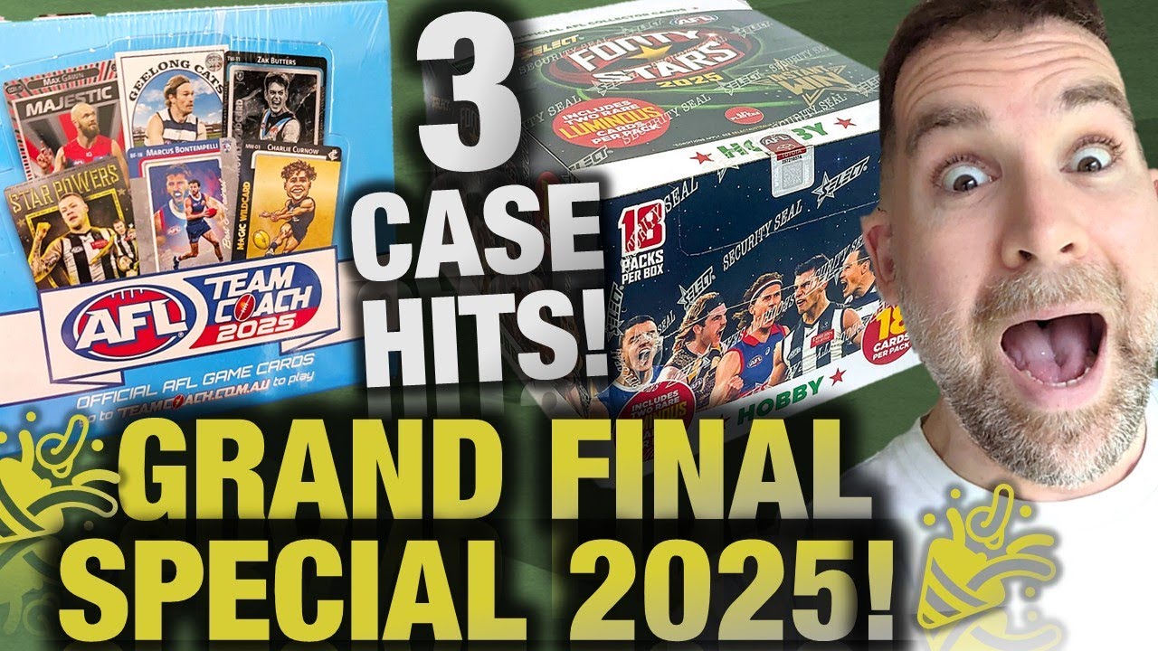Scorey's AFL Grand Final Special 2025! 🎉 7 Hit TeamCoach Box! 🎉 3 Case Hits Found! 🎉 & So Much More!