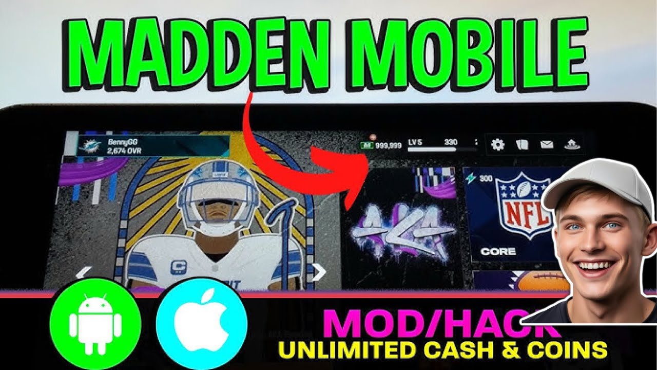 Madden Mobile Hack - How I Get Unlimited Free Coins Cash in Madden Mobile Working guide