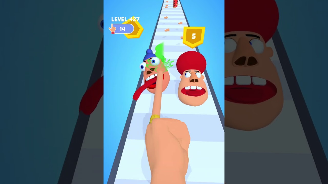 Finger Run 3D Level 427 😁 #games #videogame #shortsfeed #trending