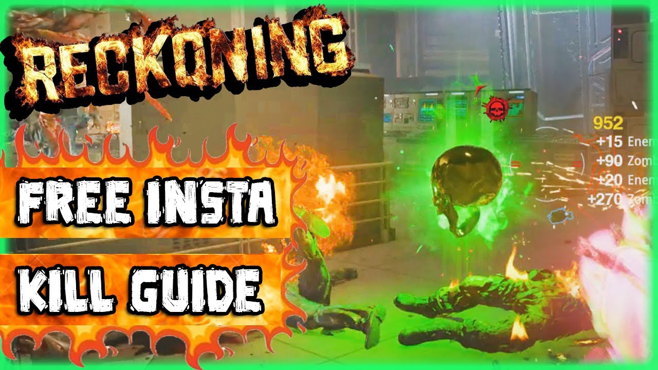 FREE INSTA KILL RECKONING BO6 ZOMBIES
