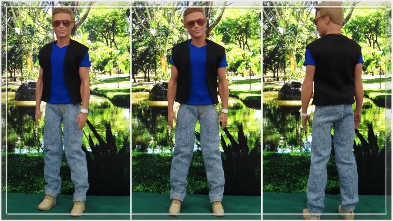 Look do Dia Completo para o Ken. Vamos Costurar!!!