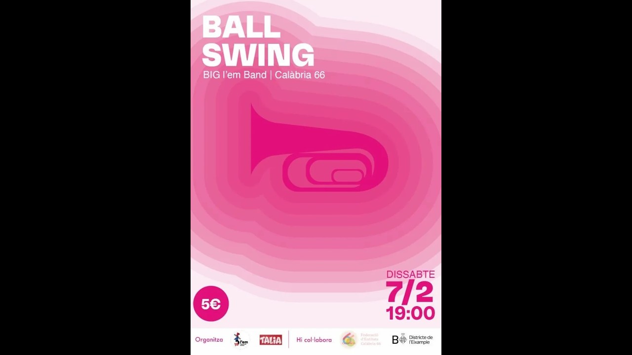 Ballada Swing a Calàbria 66 amb la Big L’EM Band 7 febrer 2026
