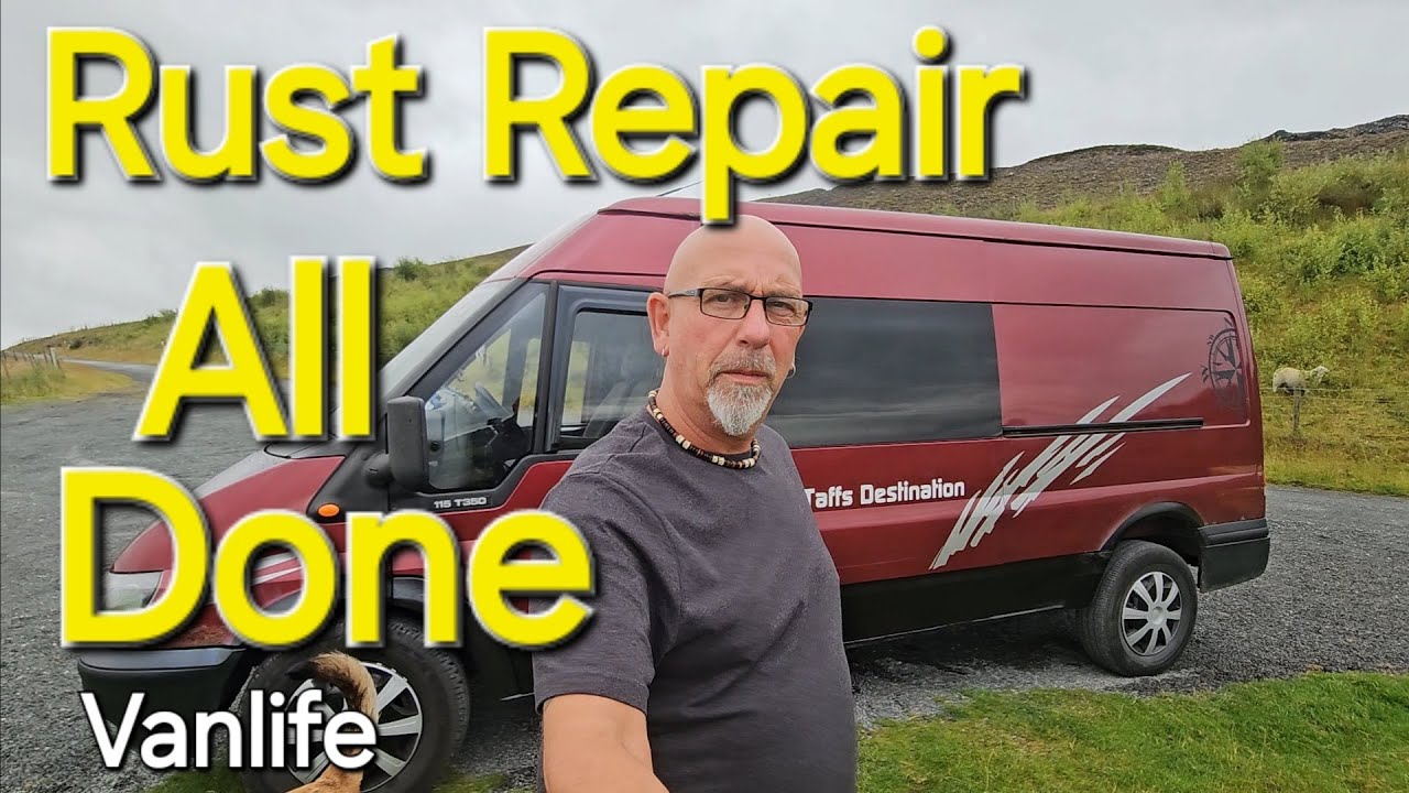 Rust Repair Ford Transit Van / Belgian Malinois
