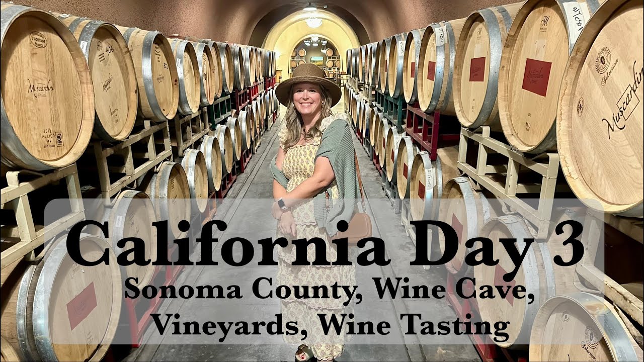 Sonoma Wine Country Day Trip | Deerfield Wine Cave, St. Francis & Paradise Ridge 🍷
