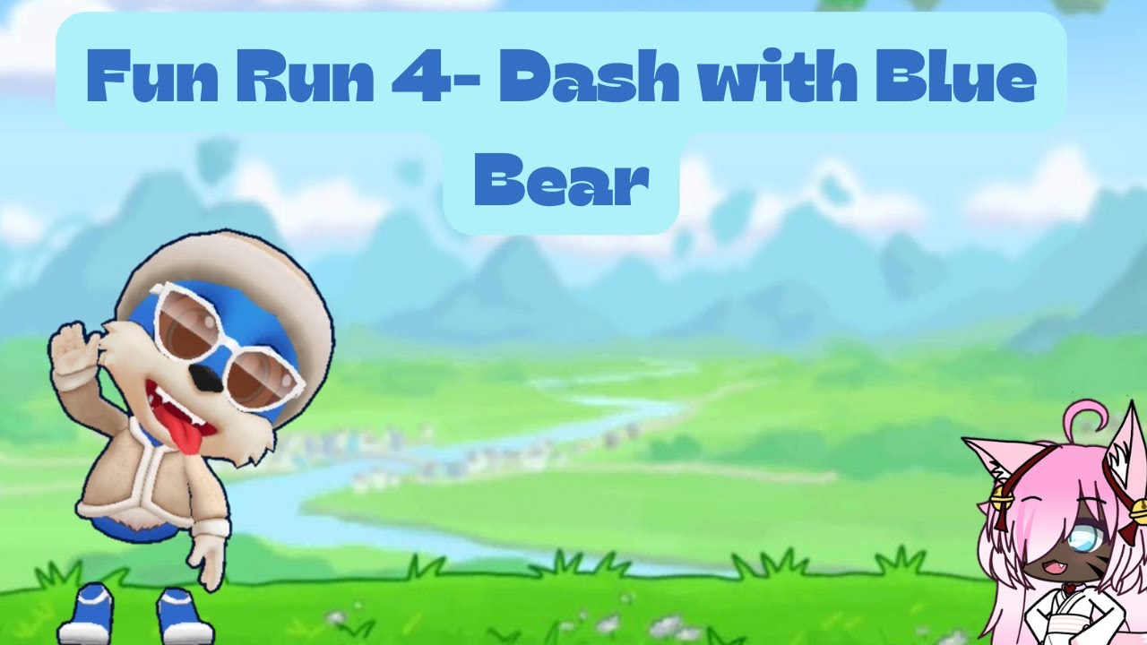 Fun Run 4-Dash with Blue Bear