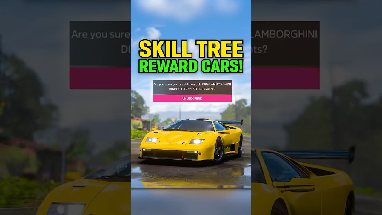 Unlock 5 Cars By Spending Skill Points in Forza Horizon 5?!