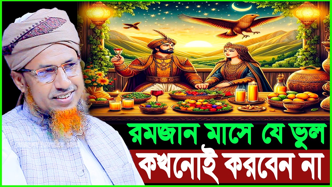 রমজান মাসে যে ভুল কখনোই করবেন না সেরা ওয়াজ | Mufti Waliullah New Waz 2026