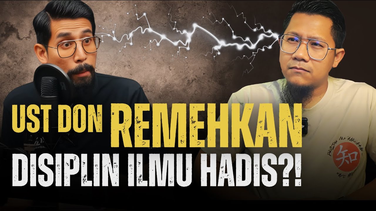#1220 Ustaz Don Daniel Merapu Lagi? Jangan Pandangan Jijik Hadis Dhoif?
