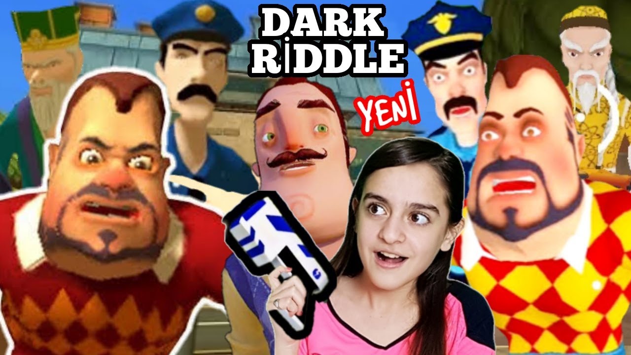 WİLSON'UN KUZENİNİN ESKİ EVİNDEN KAÇIŞ | Hello Neighbor | Dark Riddle | Dark Riddle 2