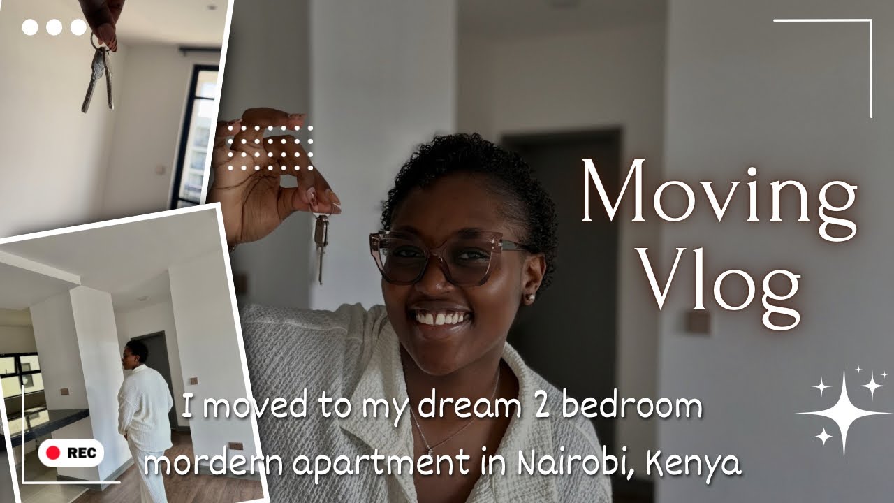 I moved to my dream Apartment 🤭 | 2 Bedroom Modern Apartment Tour | Nairobi, Kenya