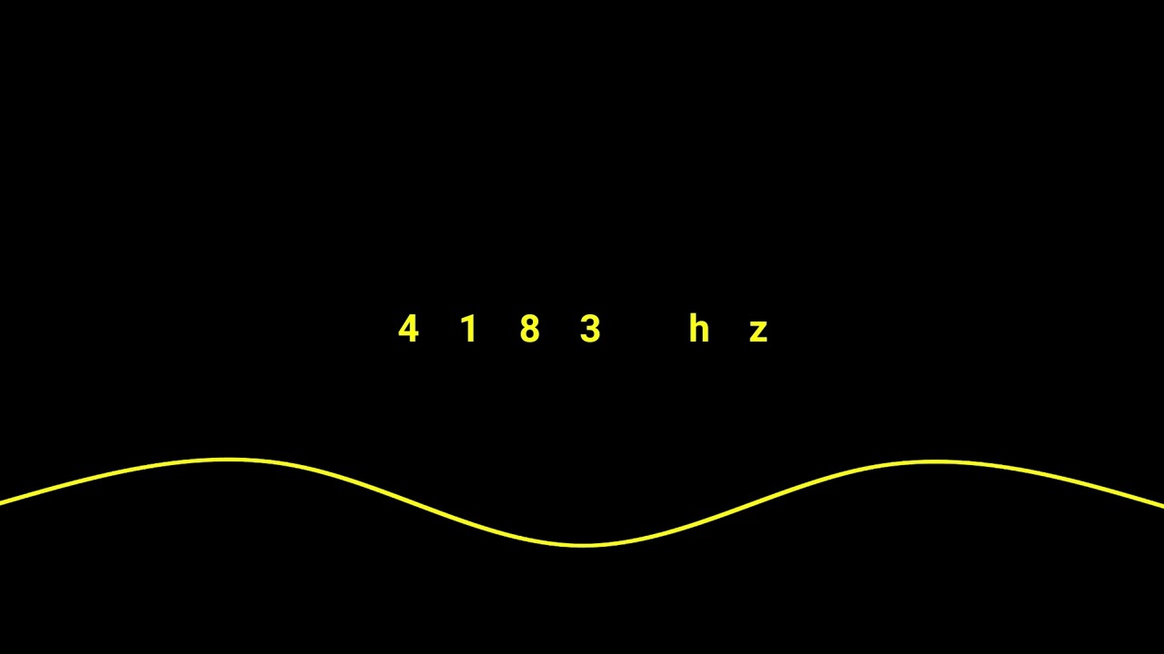 4183 hz frequency tone