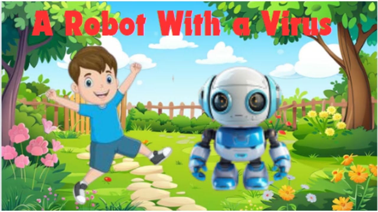 A Robot with a Virus - a classic children's story