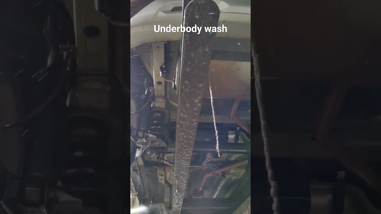 Keep them Underbody clean. Car hygiene. 