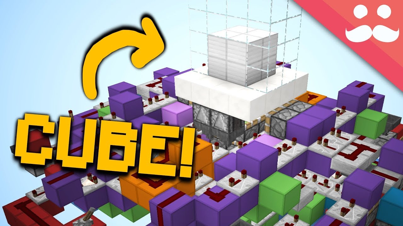 MINECRAFT CHALLENGE: The CUBE DOOR!