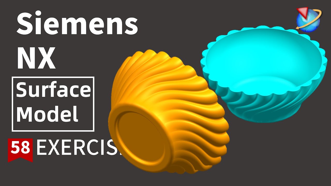 Учебное пособие по Siemens NX для начинающих, упражнение с волнообразной текстурой чаши - 58
