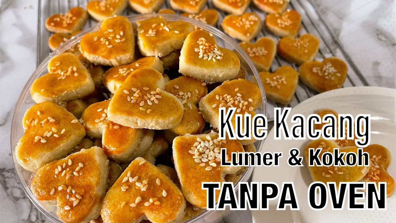 RESEP KUE KACANG TANPA OVEN ANTI GAGAL, HASIL RENYAH, LUMER DI MULUT, KOKOH TIDAK MUDAH HANCUR
