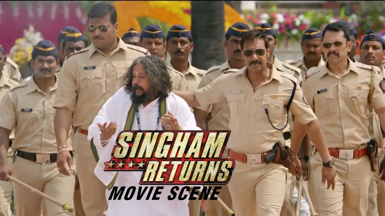 Witness The Solid Style Of Singham | Singham Returns | Movie Scene