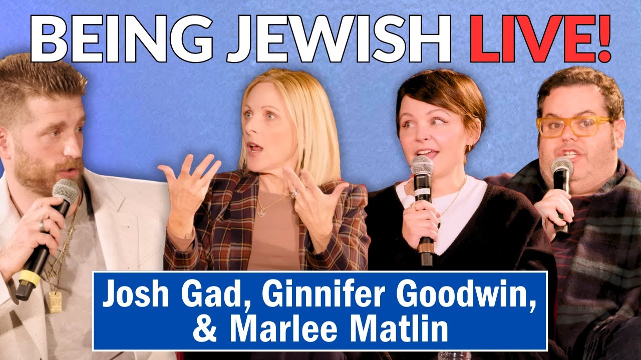 Being Jewish Goes Live! Josh Gad, Ginnifer Goodwin & Marlee Matlin on Jewish Identity, Israel & More