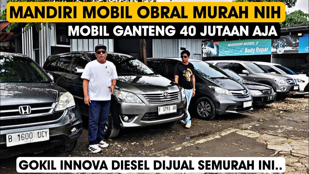 JUAL 40 Jutaan aja nih..Mobil Bekas Murah2 Banget Kondisi Rapih di Mandiri Mobil