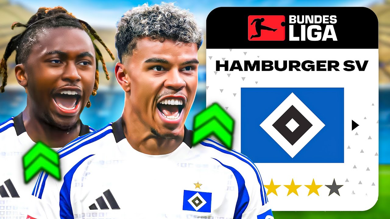 I Rebuild HAMBURGER SV Who Are FINALLY PROMOTED!