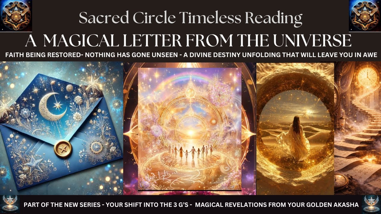 A MAGICAL LETTER FROM THE UNIVERSE THAT IS MEANT 2 FIND U| CHOSEN 1|A GOLDEN DESTINY LIKE NO OTHER ✨