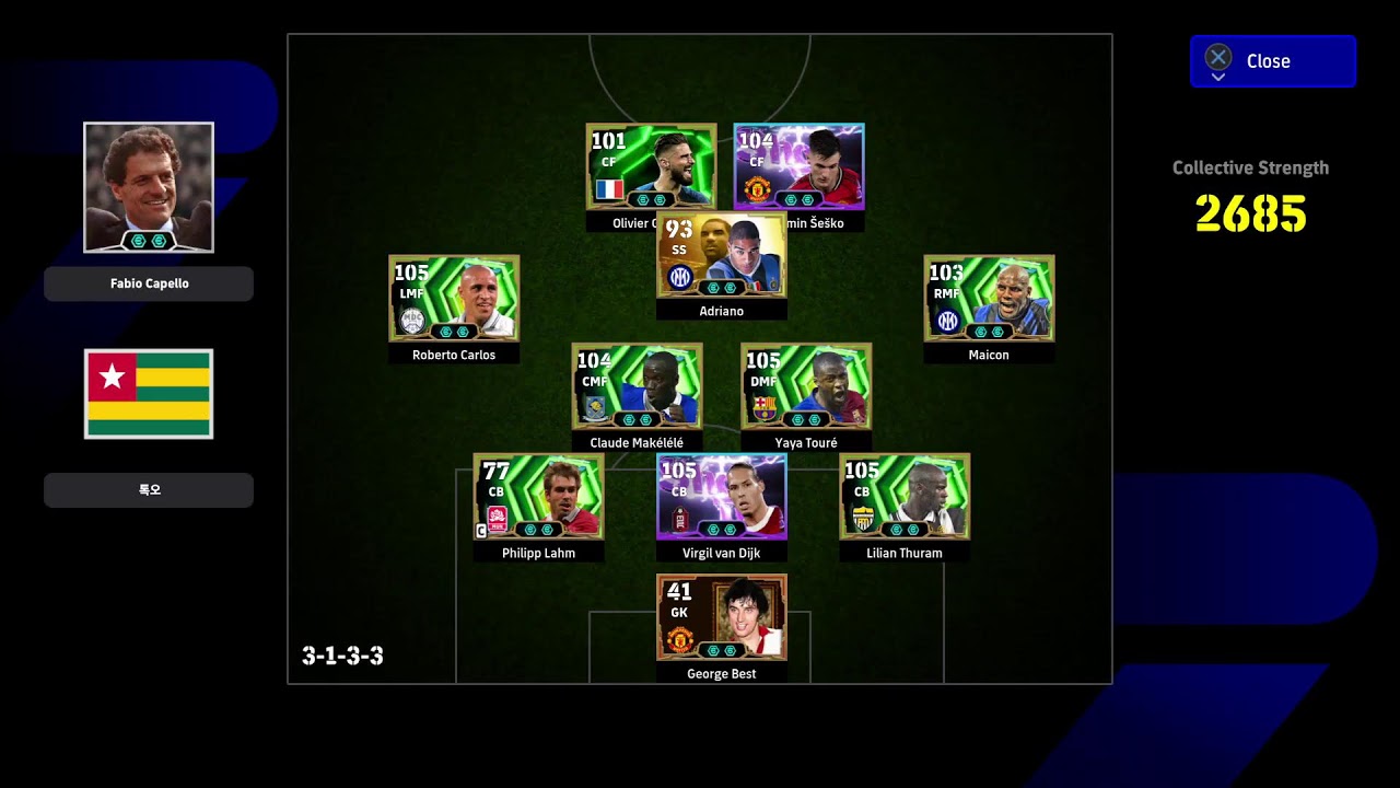eFootball 2026 v.5.3 - English clubs themed event.