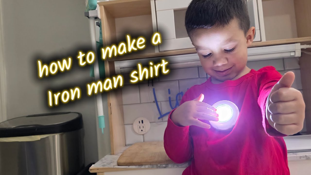 How to make a Iron man shirt