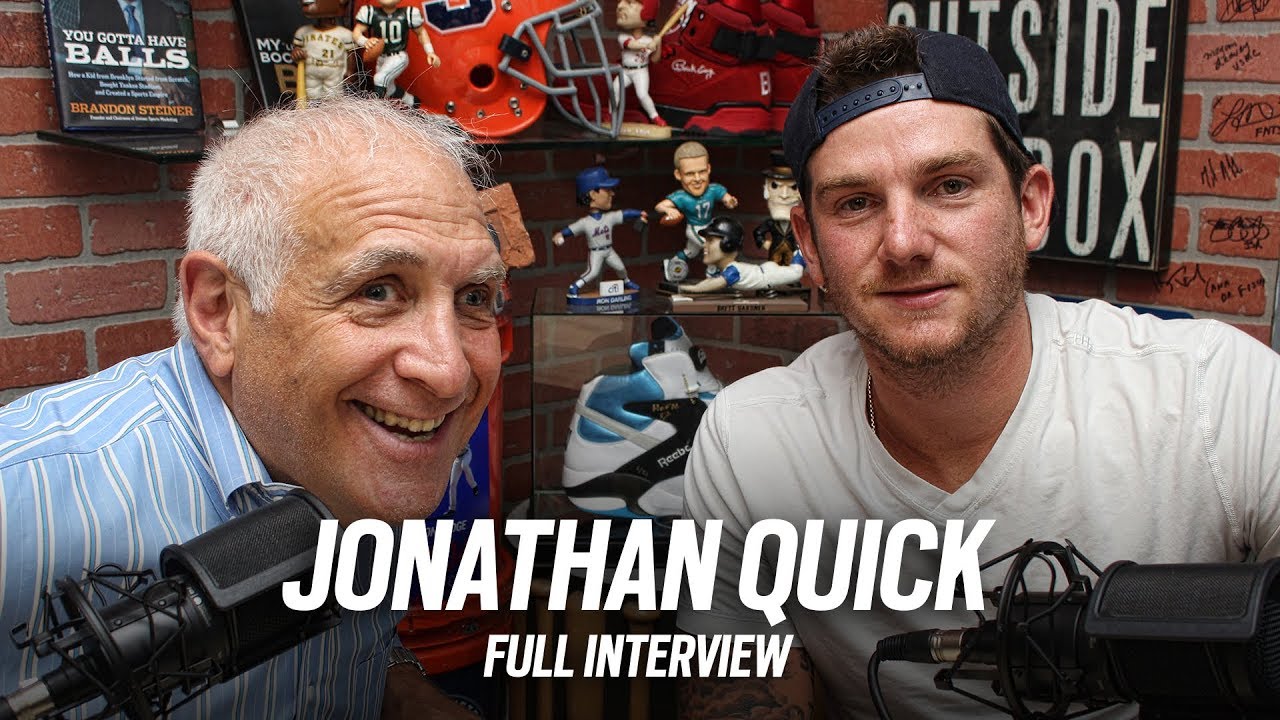 Interview with LA Kings Goalie Jonathan Quick, 2x Stanley Cup Champion | CEO Brandon Steiner