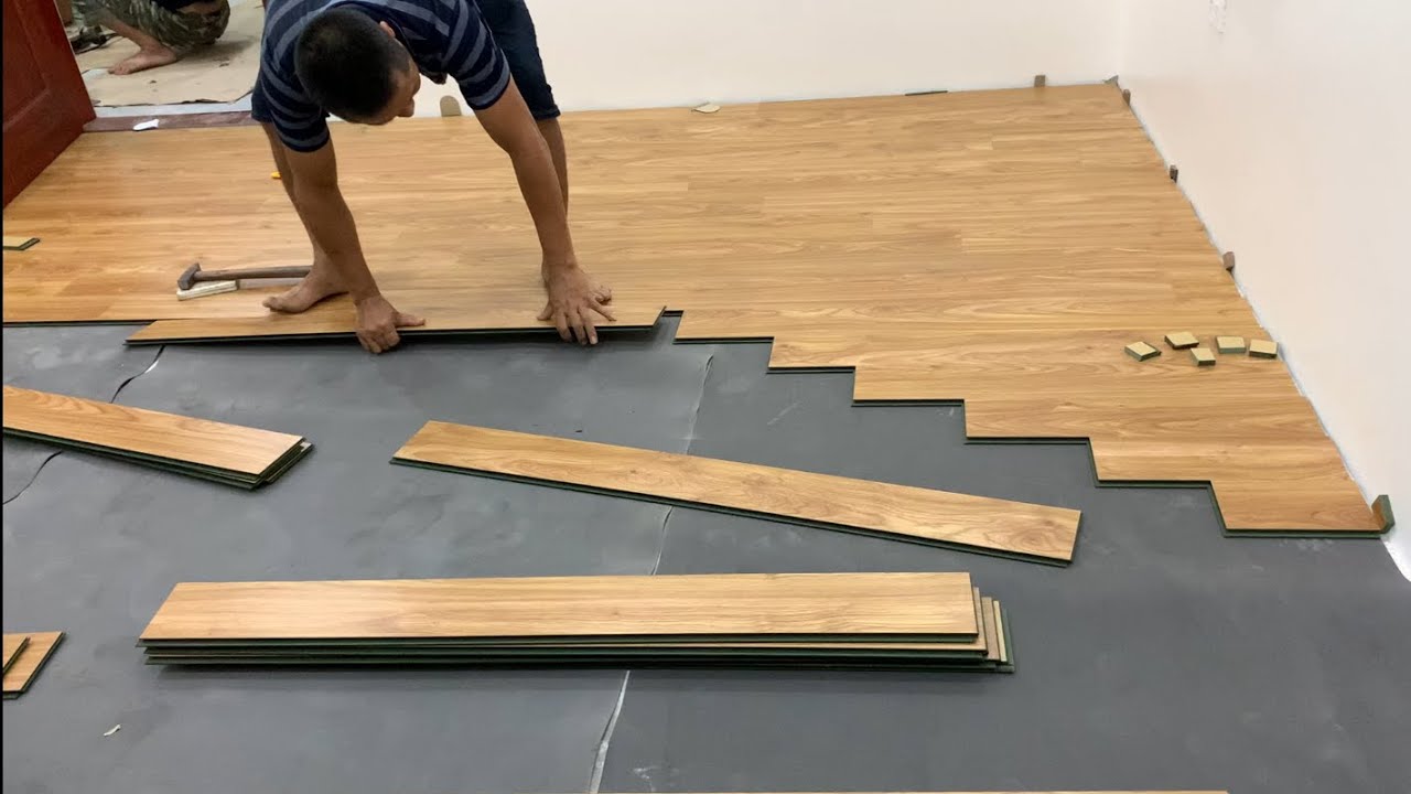 The Secret to Correctly Technical Construction of Wooden Floors || Laminate Flooring In Malaysia