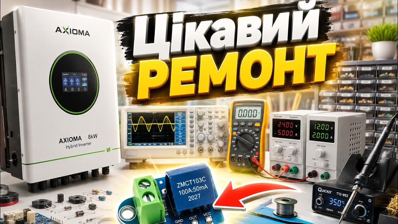 Axioma BFP8000 - хитра несправність
