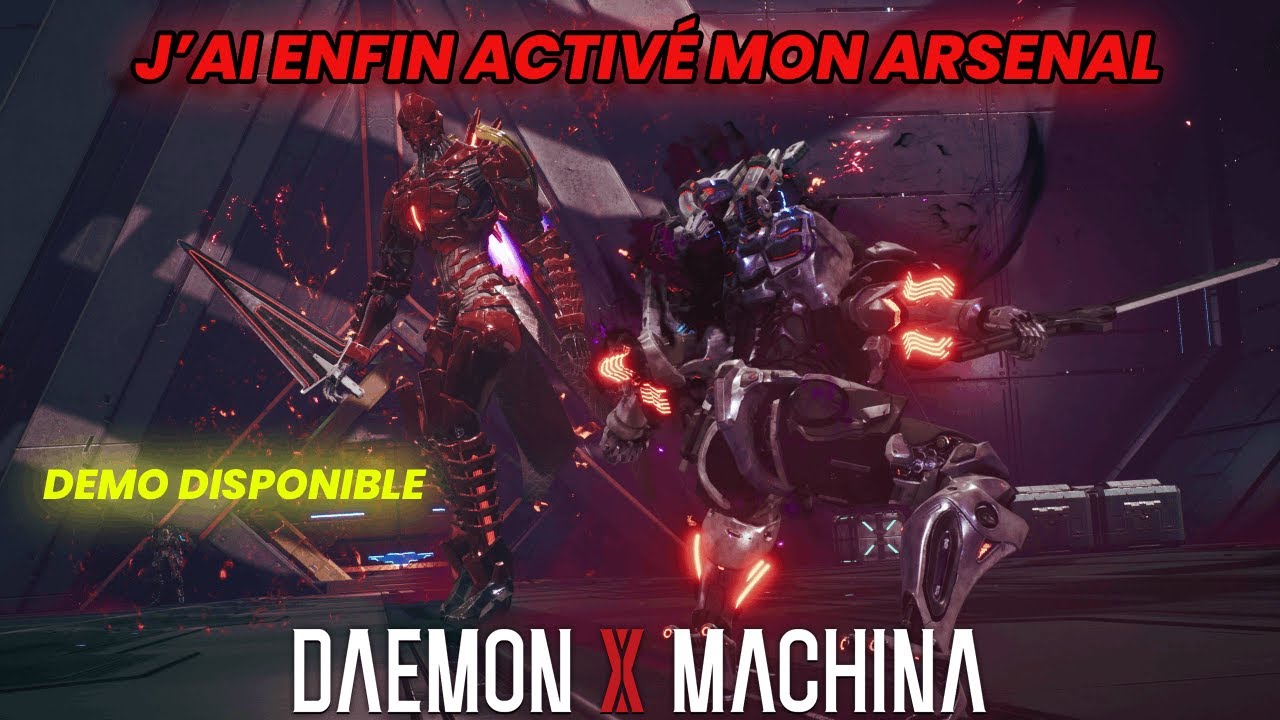 DAEMON X MACHINA Titanic Scion : 20 MINUTES DE FOLIE AVEC L’ARSENAL 🔥 (Gameplay brut)