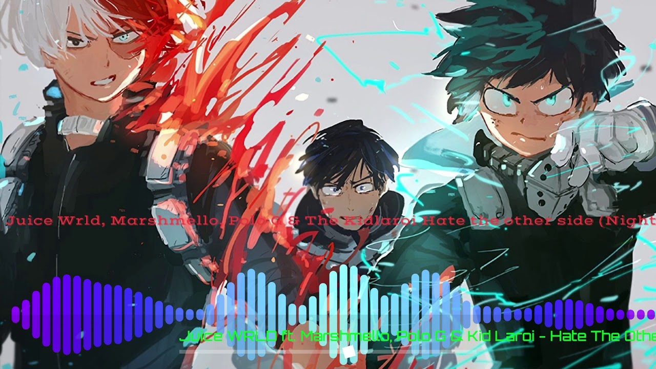 Juice Wrld, Marshmello, Polo G & Kid Laroi - Hate the other side (Nightcore)