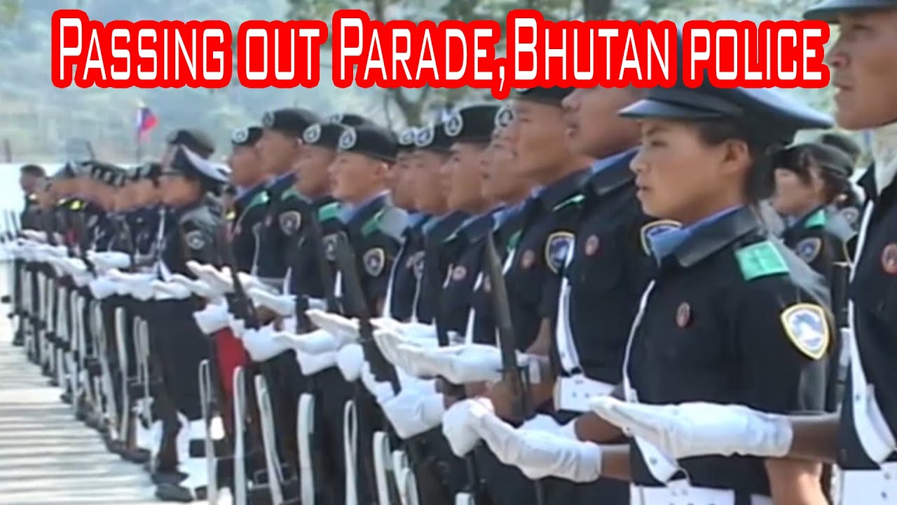 Bhutan Army Passing out Parade