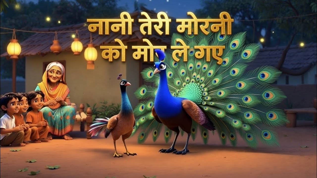 Nani Teri Morni | नानी तेरी मोरनी | Nani Teri Morni Ko Mor Le Gaye | Hindi Rhyme By Aaru Rhymes 